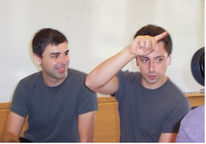 Larry Page and Sergey Brin