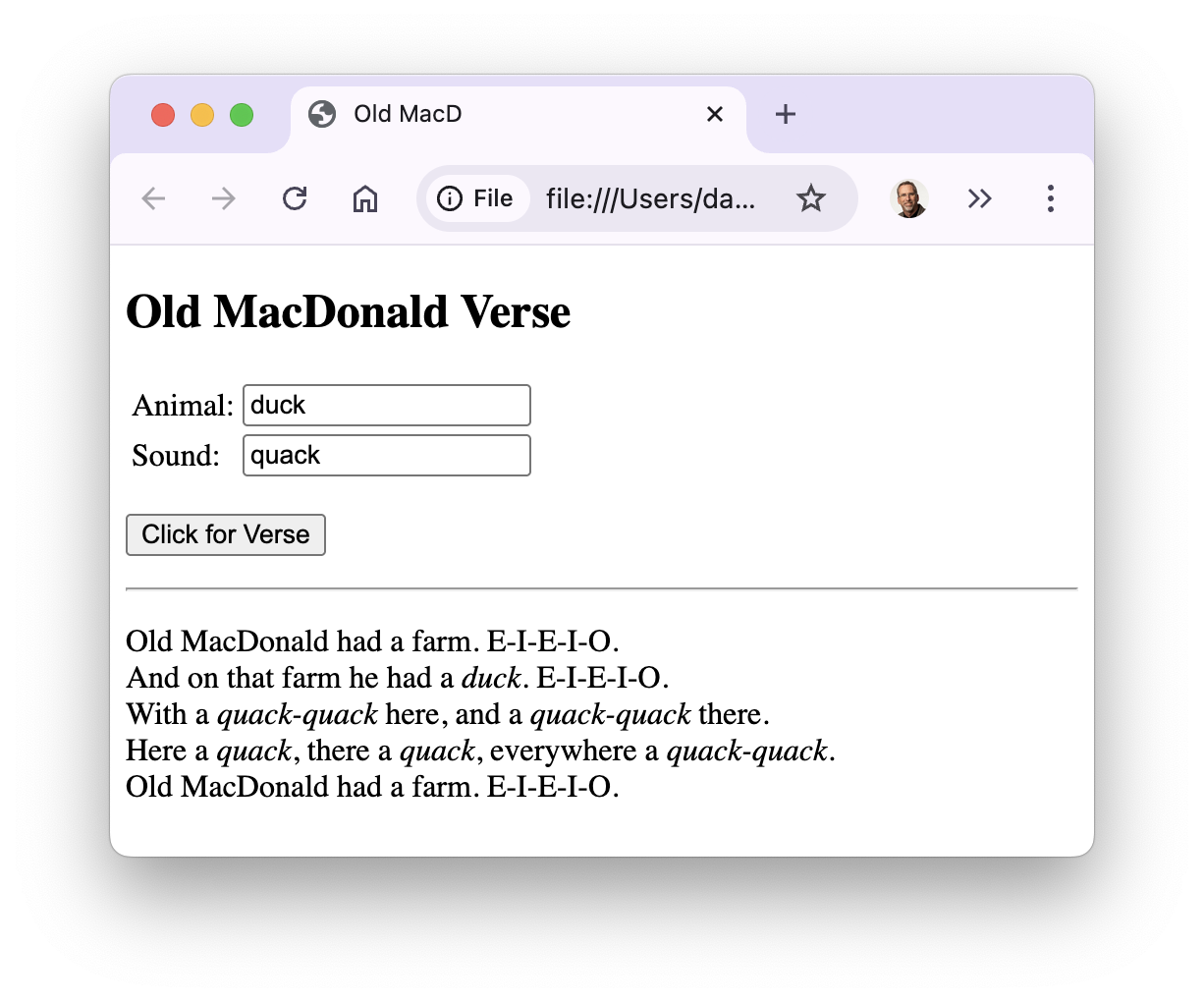 OldMac Page Screenshot